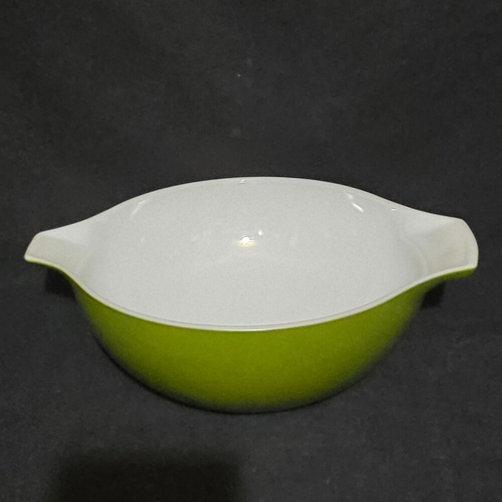 Pyrex Primary Color Green Mixing Bowl 1945-49 #444 4QT